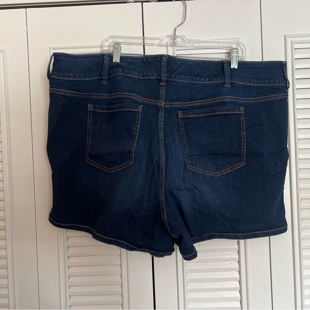 Eloquii Blue Jean Shorts Classic Style 3.5” inseam